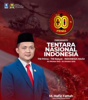 DPRD Provinsi Jambi Mengucapkan Selamat HUT TNI ke-80 Tahun