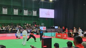 Pesilat Jambi Zafi tumbangkan atlet Sumsel dibabak penyisihan PON