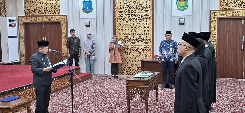 Foto : Prosesi Pelantikan Pejabat Eselon II.