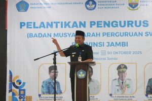 Wagub Sani Minta BMPS Lakukan Terobosan Pembangunan Pendidikan