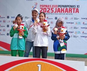 Anak SD Ini Raih Medali Perunggu di Event PEPARPENAS 2025 