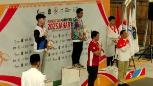 Klasemen Sementara Kontingen Jambi di Peringkat ke-21 dengan Perolehan 10 Medali di POPNAS Jakarta