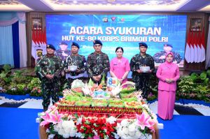 Polda Jambi Gelar Syukuran HUT Ke-80 Korps Brimob