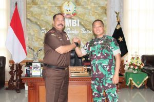 Danrem 042/Gapu Terima Audiensi Kejati Jambi, Perkuat Sinergi Gakkum dan Stabilitas Daerah