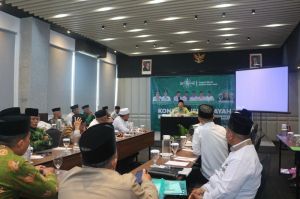 K.H Muhammad Ishak HT dan H.M Iskandar Nasution, M.Si Duet Pimpin PWNU Jambi 2025-2030