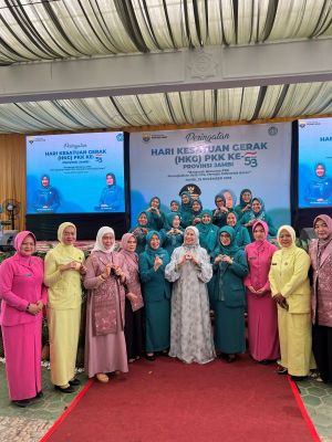Hj. Hesti Haris Ajak Kader PKK Jambi Tingkatkan Literasi Digital dan Penguatan Pola Asuh di Era Mode