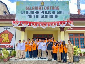 Gerindra Jambi Lakukan Pendidikan Politik, SAH Terima Kunjungan Mahasiswa Jurusan Ilmu Politik UNJA