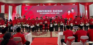 Edi Purwanto Kembali Pimpin PDIP Jambi 2025-2030 : Hotman Sekretaris, Ratu Bendahara