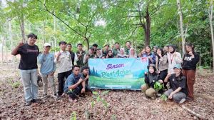 Jejakkan Aksi untuk Bumi, Sinsen Hijaukan Jambi dengan Penanaman Lebih dari 500 Bibit Pohon