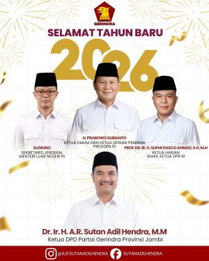 SAH Sampaikan Pesan Tahun Baru 2026, Ajak Masyarakat Menatap Masa Depan dengan Harapan