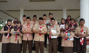 Dedikasi Tanpa Batas, Sejumlah Pembina Pramuka UIN STS Jambi Terima Penghargaan Pancawarsa