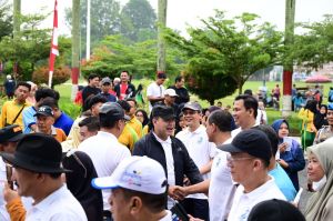 Wakapolda Ikuti Jalan Santai HUT Jambi ke 69 Tahun