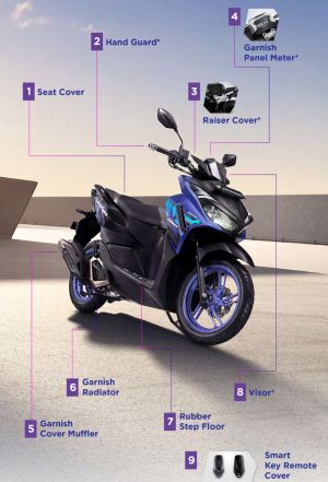 Upgrade Gaya Berkendara, Honda Hadirkan Pilihan Aksesoris dan Apparel Kece untuk Pengendara All New 