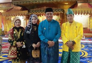 Wabup Katamso Hadiri Penganugerahan Gelar Adat Melayu Kepada Unsur Forkopimda Provinsi Jambi