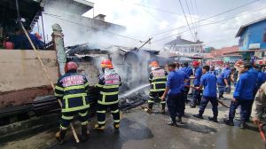 Kebakaran Melanda Tambak Sari Jambi Selatan, Satu Pemuda Ditemukan Tewas Terjebak di Kamar Mandi