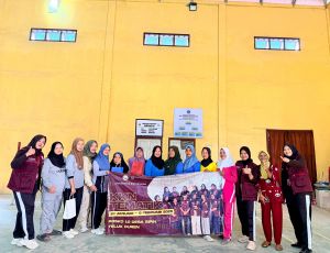 Cegah Penyakit Tidak Menular, Mahasiswa KKN UBR Gelar 'Gemas PTM' di Desa Sipin Teluk Duren