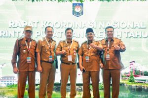 Bupati Anwar Sadat dan Wabup Katamso Hadiri Rakornas 2026 di Sentul