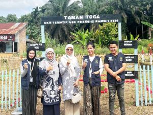 Inovasi Mahasiswa UBR Jambi: Sulap Pekarangan Jadi TOGA, Wujudkan Ketahanan Pangan di Desa Ramin