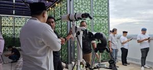 BREAKING NEWS: Tim Falakiyah Jambi Pantau Hilal 1 Ramadhan 1447 H di Gedung Mahligai Bank 9 Jambi