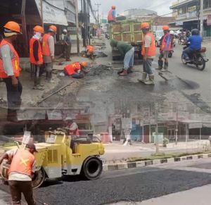 Jelang Idul Fitri, Alkal PUTR Jambi Genjot Pemeliharaan Jalan dan Drainase di Kawasan Perkotaan