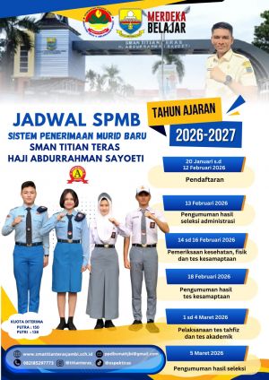 Seleksi Terbuka SMA Titian Teras Selesai : 288 Pelajar Dinyatakan Lulus 