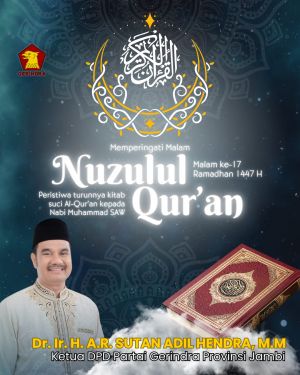 Nuzul Quran 1447 H, SAH ajak Masyarakat Menghidupkan Cahaya Al-Quran di Hati dan Masyarakat Jambi