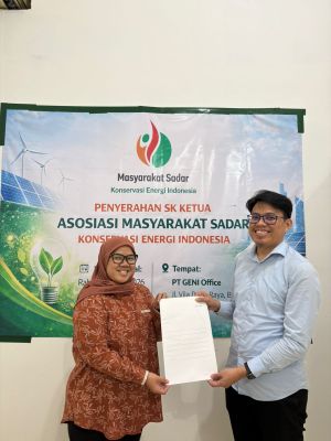 Asosiasi Masyarakat Sadar Konservasi Energi Indonesia Tunjuk Dr. Agus Ismail sebagai Ketua Harian