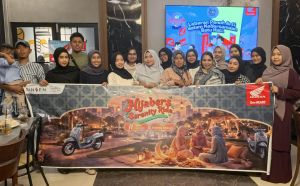 Tampilkan Pesona Diri, Hijabers Ramaikan Serenity Ride Honda Scoopy di Jambi
