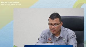 Kanwil Kemenkum Jambi Harmonisasikan Raperbu THR dan Gaji ke-13 Tahun 2026