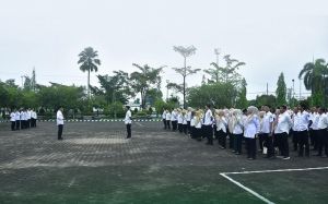 Pasca Libur Idulfitri, Pemkab Batang Hari Gelar Apel Pagi hingga Cek Kehadiran ASN di OPD