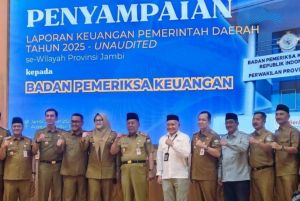 Pemkot Jambi Serahkan LKPD TA 2025 ke BPK