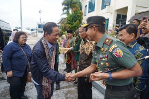 Sambut Menteri LH di Jambi, Danrem 042/Gapu Perkuat Sinergi Program Lingkungan Strategis