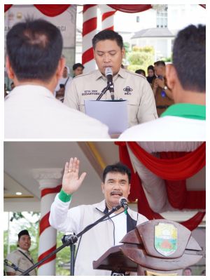 Pelantikan HKTI Jambi, Wamentan Sudaryono Ceritakan Kedekatan Sutan Adil Hendra dengan Presiden Prab