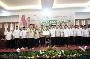 Pelantikan DPC HKTI se-Provinsi Jambi Sukses Digelar, SAH Sukses Konsolidasi Petani Daerah