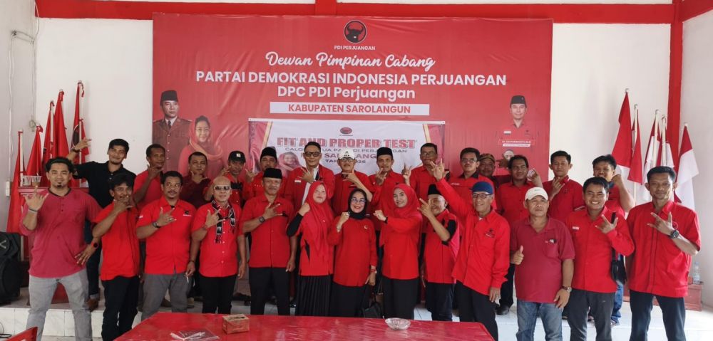 DPD PDI Perjuangan Jambi Rampungkan Fit and Proper Test 1.000 Calon Ketua PAC
