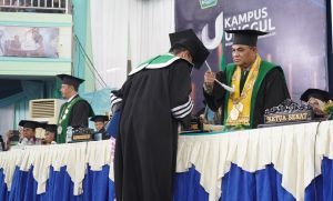 Raih IPK 4.00 Nyaris Sempurna, Alamsyahbani Jadi Lulusan Terbaik di Wisuda UIN STS Jambi 2026