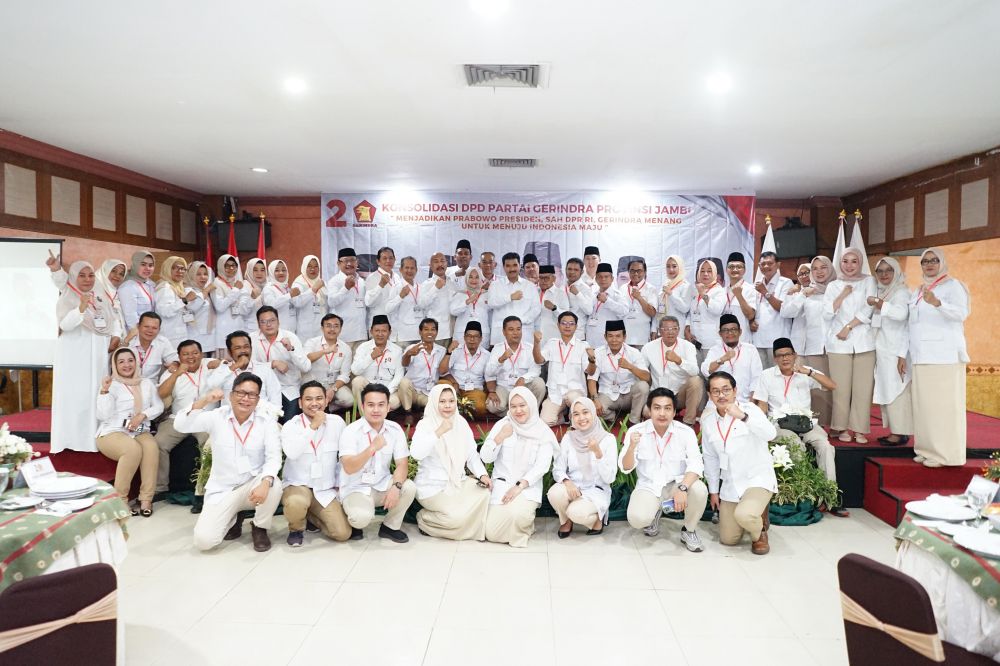 SAH ingatkan Kewajiban Anggota DPRD Gerindra Provinsi dan Kab/Kota Sukseskan Program Presiden Prabow