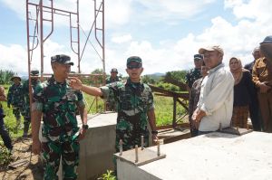 Danrem 042/Gapu Kawal Progres Tanpa Jeda, Pastikan Dua Jembatan Rampung Tepat Waktu 