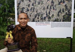 Pewarta Foto ANTARA Biro Jambi Wahdi Septiawan Raih Penghargaan di APFI 2026 