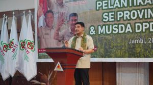 Ketua Gerindra Jambi SAH Sebut Pidato Prabowo Penuh Semangat Kedaulatan Ekonomi