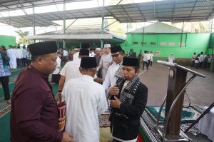 Korem 042/Gapu Gelar Sholat Idul Adha 1447 H di Lapangan Tenis Indoor Makorem