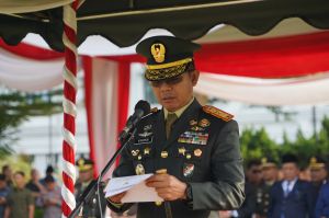Danrem 042/Gapu Pimpin Upacara Hari Lahir Pancasila 2026