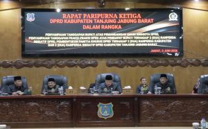 Rapat Paripurna Ketiga DPRD Tanjab Barat Samakan Persepsi Legislatif - Eksekutif