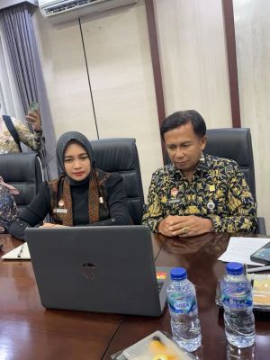 Promosikan Produk Unggulan Daerah, Kanwil Kemenkum Jambi Ikuti Rakor Video Indikasi Geografis 