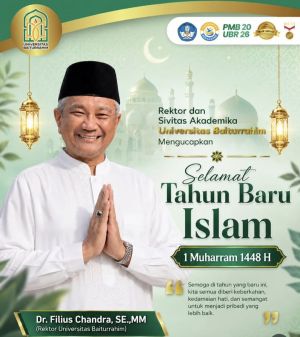Maknai 1 Muharram 1448 H, Rektor UBR Jambi Ajak Sivitas Akademika Refleksi Diri dan Menebar Kebaikan