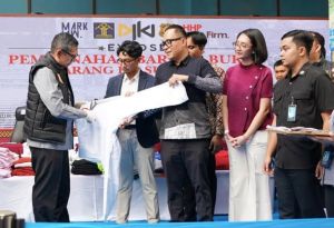 DJKI Kemenkum Musnahkan Ratusan Item Tiruan Merk Lacoste Bernilai Rp1 Miliar