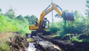 Progres Pemeliharaan Jalan Ranah Pemetik Capai 45 Persen, UPTD WDP Tinjau Lapangan