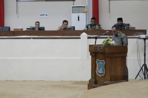 Fraksi DPRD Suarakan Pandangan Terhadap Kinerja Pemkab Tanjab Barat Sepanjang 2025