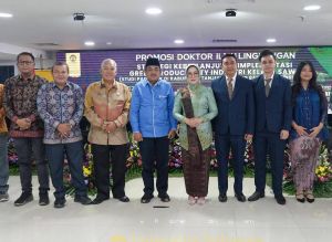 Bupati Anwar Sadat Hadiri Promosi Doktor UI, Angkat Tanjabbar Lokasi Penelitian