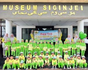Edukasi Sejarah Sejak Dini, TKIT Al-Azka Kota Jambi Jelajahi Museum Siginjei